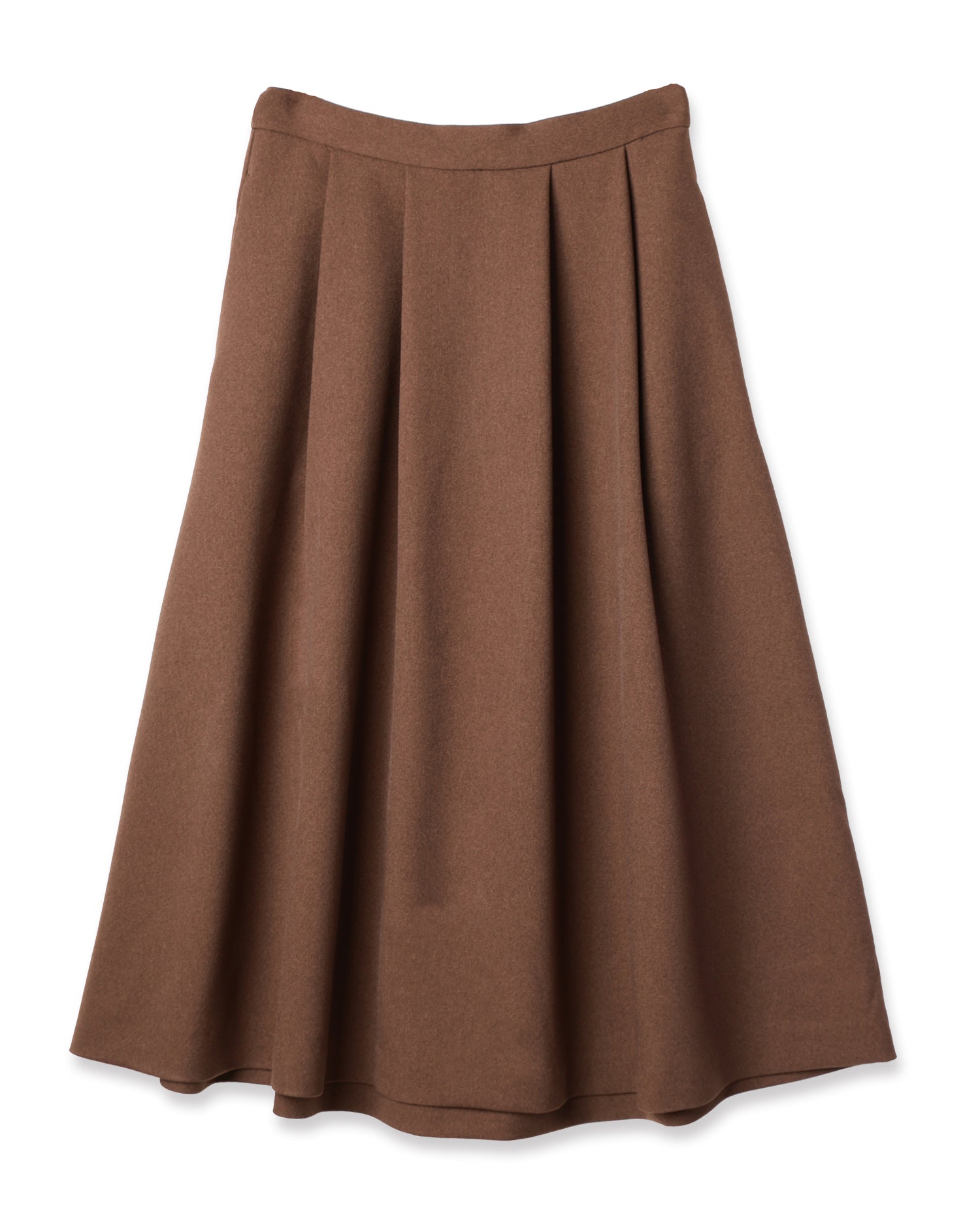 serge long skirt oak