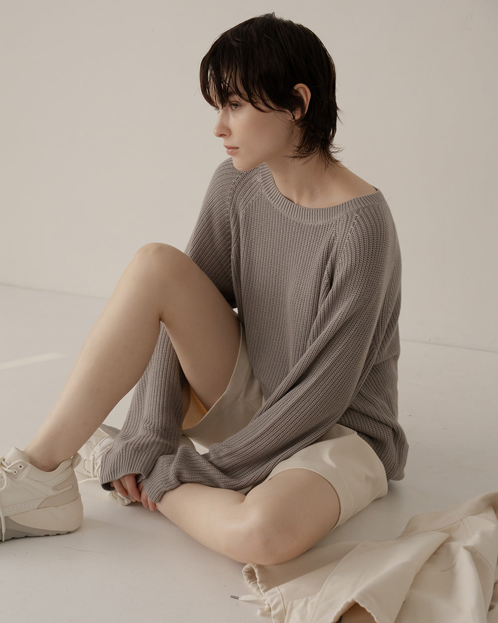 raglan sleeve bamboo knit