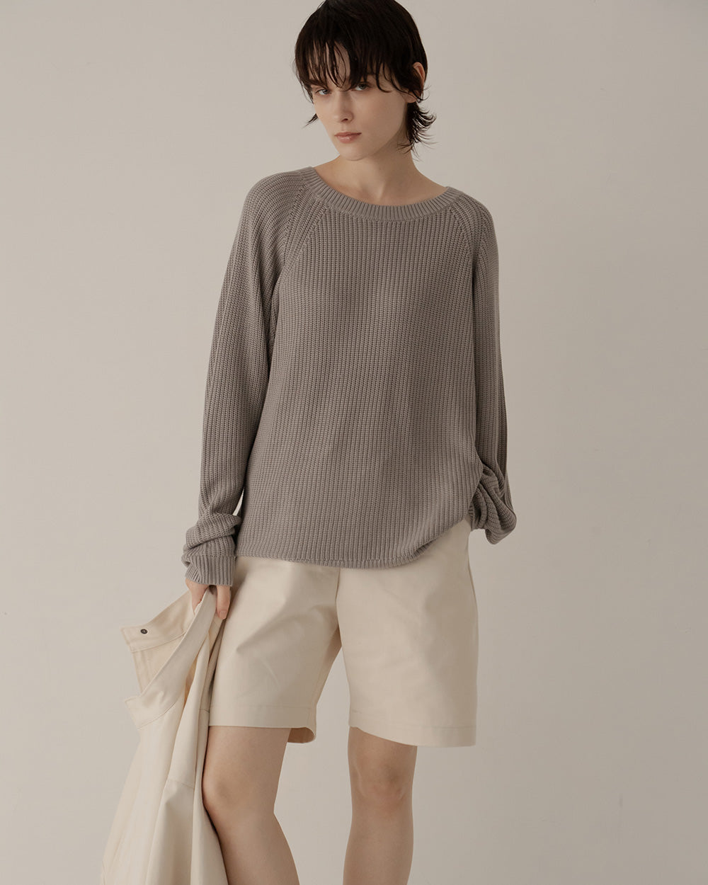 raglan sleeve bamboo knit