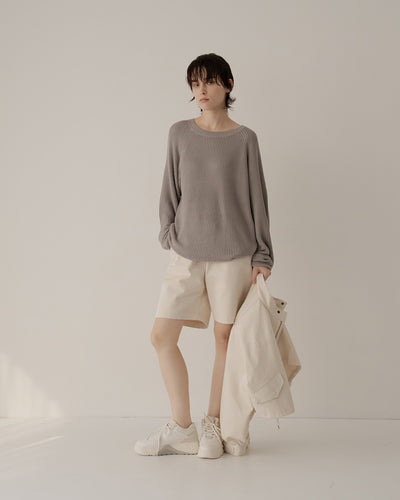 raglan sleeve bamboo knit