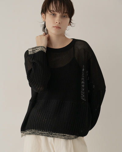 gradation bamboo knit