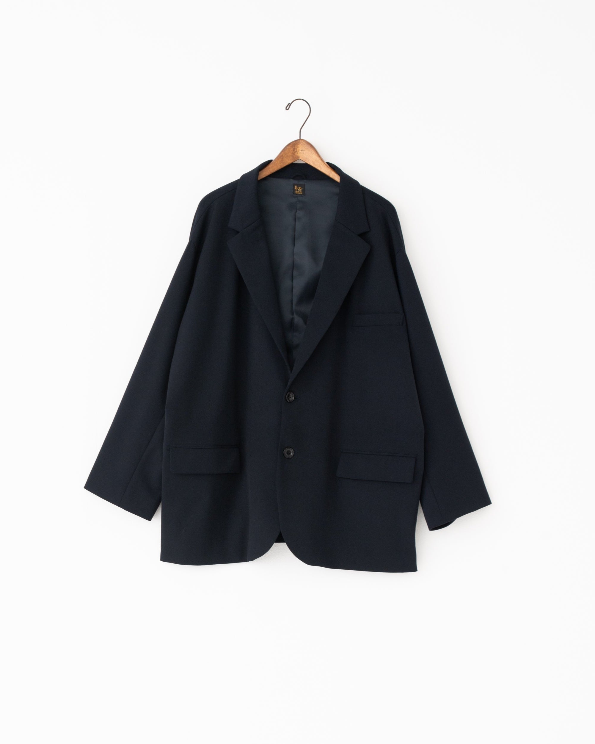 gabardine 2B jacket midnight