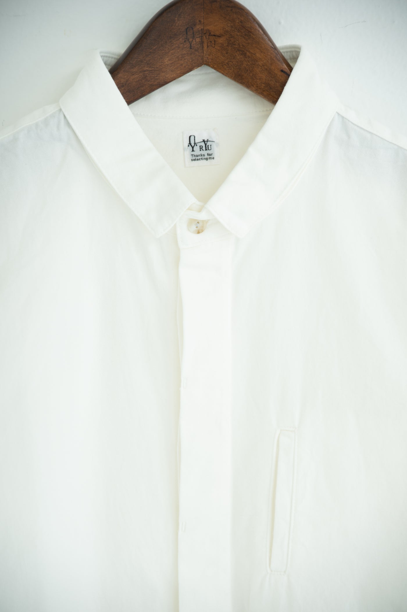 r303 square collar shirt
