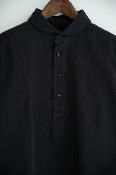 shawl collar bosom shirt