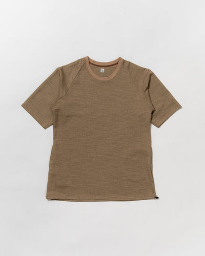 dry slub twill poncho shirt