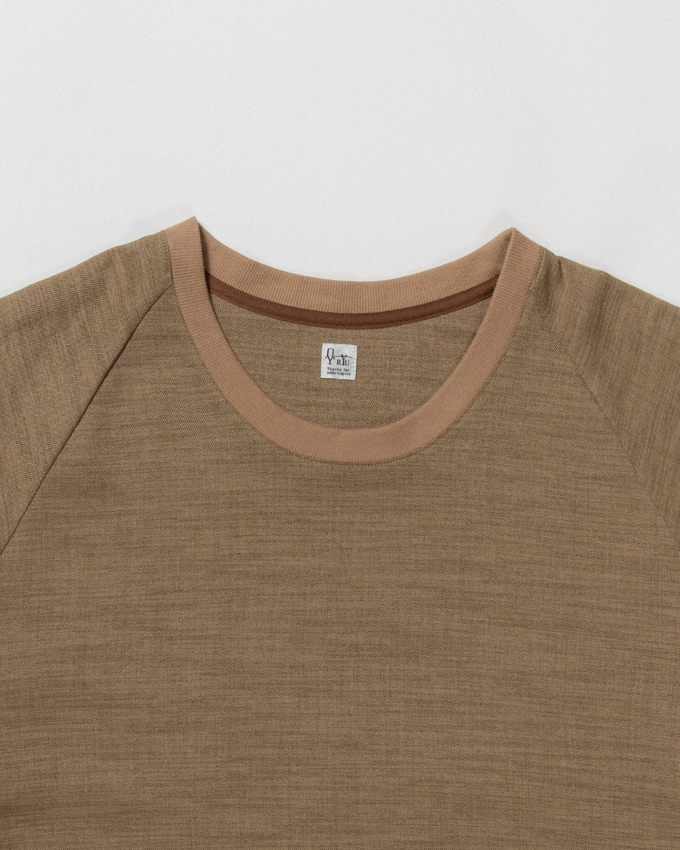 dry slub twill poncho shirt